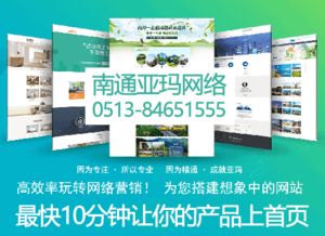 南通專業(yè)網(wǎng)站公司 網(wǎng)絡宣傳與服務的關(guān)鍵注意點